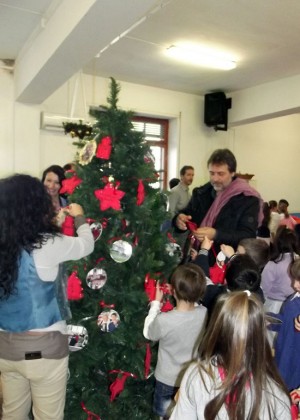 Addobbato l'albero condiviso 