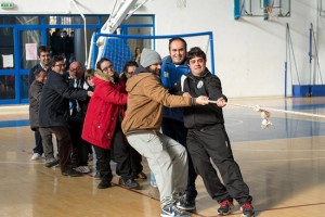 Un momento della festa dello sport e della solidarietà