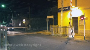 Il passaggio a livello "difettoso" di Tre Croci