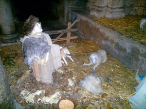 Il presepe nella cripta