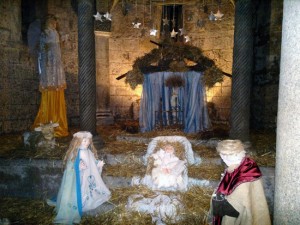 Il presepe nella cripta
