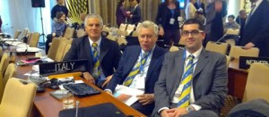 Da sinistra, Massimo Mecarini, Leonardo Michelini e Giacomo Barelli