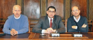 Paolo Moricoli, Giacomo Barelli e Claudio Ferri