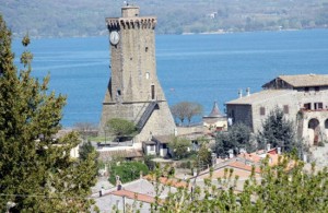 La Torre dell'orologio a Marta
