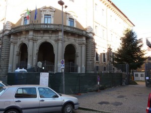 I lavori per la realizzazione dell'ascensore al Buratti