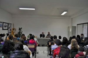 Il consigliere regionale Valentini all'istituto Orioli