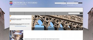 Il nuovo sito della provincia