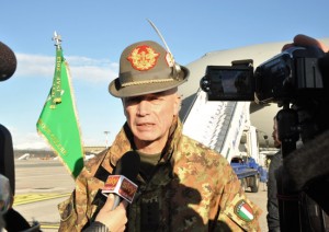 Il generale di corpo d’armata Giorgio Battisti