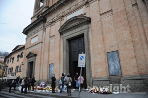Il funerale di Leonello Catalani