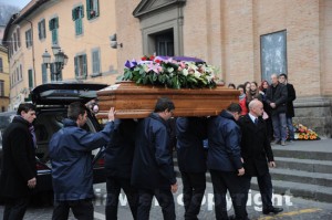 Il funerale di Leonello Catalani 