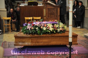 Il funerale di Leonello Catalani 