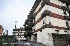 La palazzina di via Capranica 