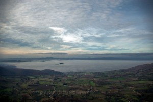 La nebbia sul lago