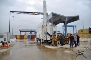 La delegazione nigeriana in visita alla finanza 
