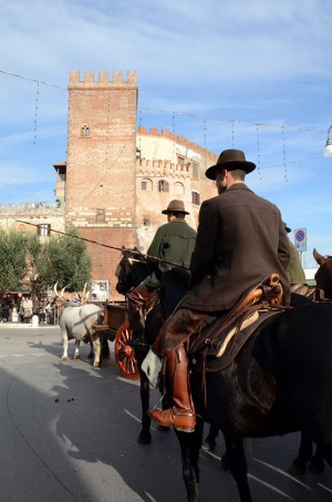 I cavalieri a Pescia Romana
