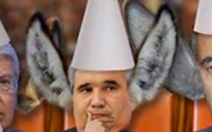 Fioroni si becca le orecchie da asino