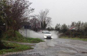 Maltempo - Viterbo - La Cassia Sud