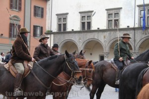 Viterbo - Sant'Antonio abate - Cavalli e butteri in piazza