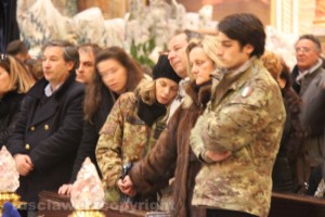 La famiglia Lozzi al funerale