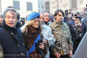 La famiglia di Paolo Lozzi segue il feretro