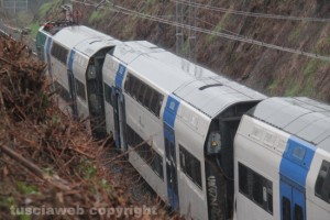 Tre Croci - Il treno deragliato