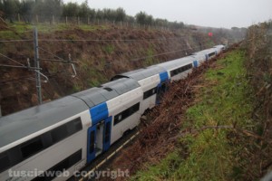 Tre Croci - Il treno deragliato