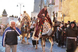 Il corteo dei Re Magi