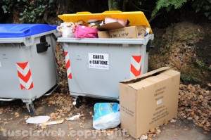 Emergenza rifiuti - Isola di prossimità strada Palomba
