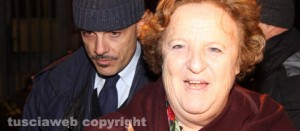 La ministra Cancellieri all'uscita del carcere