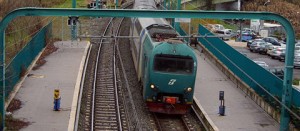 Un treno in stazione