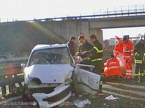 Contromano sulla superstrada