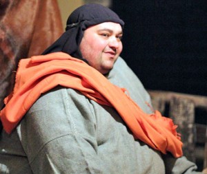 Una delle comparse del Presepe Vivente 