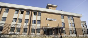 La caserma dei carabinieri di Ronciglione