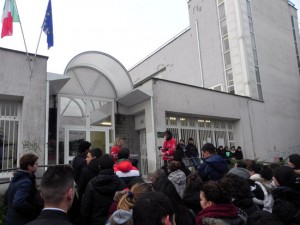 Le immagini del raid cross all'istituto Fabio Besta