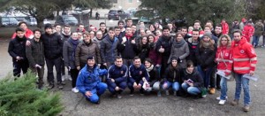 Le immagini del raid cross all'istituto Fabio Besta