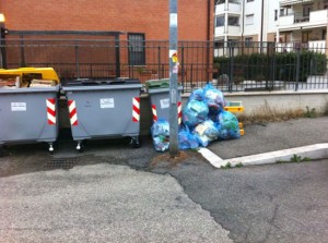 La differenziata a Viterbo 