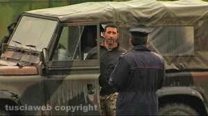 Monte Romano - Elicottero Aves - I soccorsi sul luogo dell'incidente