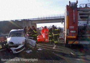 L'incidente sulla superstrada