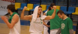 Michele Peroni della Nuova Fortitudo