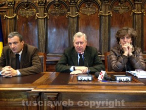 Ernesto Dello Vicario, Leonardo Michelini e Raffaela Saraconi