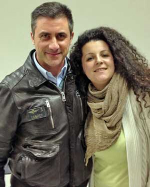 Marco Metelli con Chiara Frontini