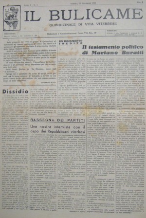 "Il Bulicame", 1944