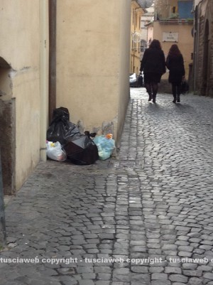 I mezzi diViterbo Ambiente fermi