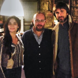 Ilaria Spada, Paolo Bianchini e Kim Rossi Stuart