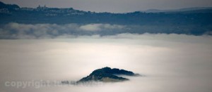 La nebbia sul lago