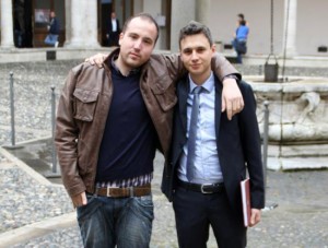 Il presidente del comitato Maurizio Mei e il vice Roberto Testa
