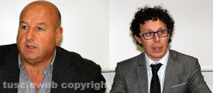 Il presidente della Scuola Edile Ettore Bacchelli e il presidente di Talete Marco Fedele