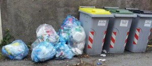 Rifiuti al Pilastro 