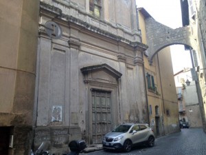 Viterbo - La chiesa di Sant'Orsola