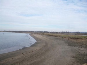 La spiaggia di Tarquinia